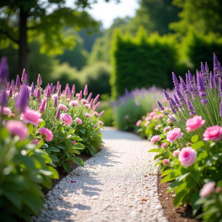 Гравий и ПГС в ландшафтном дизайне