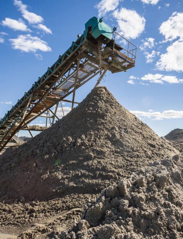 Производство песка 