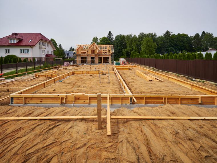 Песок для подушки фундамента